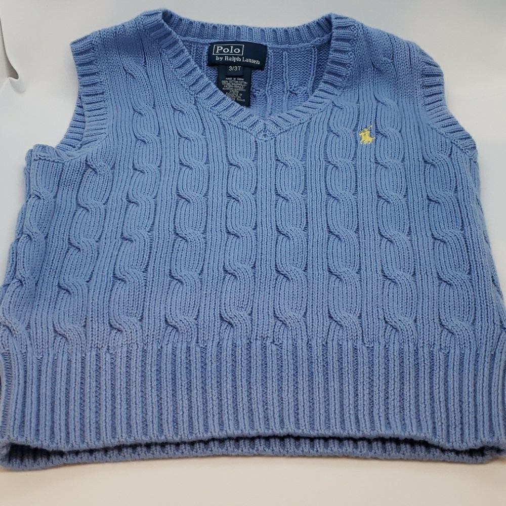 Boys 3T Ralph Lauren Polo Vest